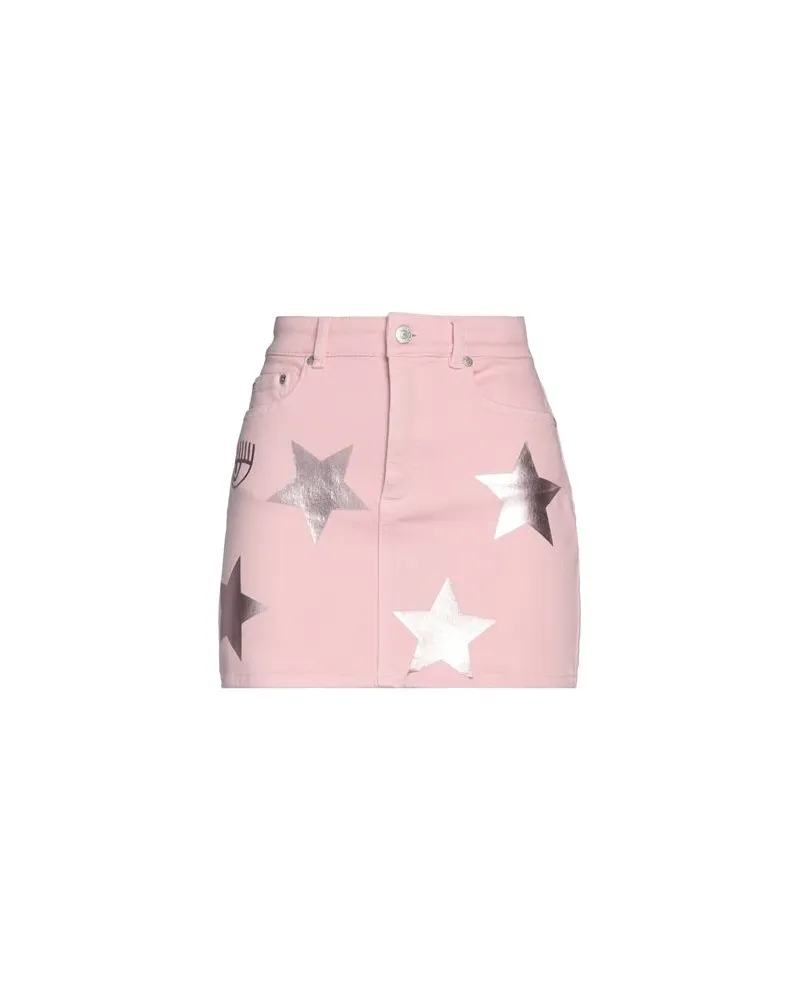 Chiara Ferragni HOSEN & RÖCKE - Jeansröckeauf YOOX.COM Rosa