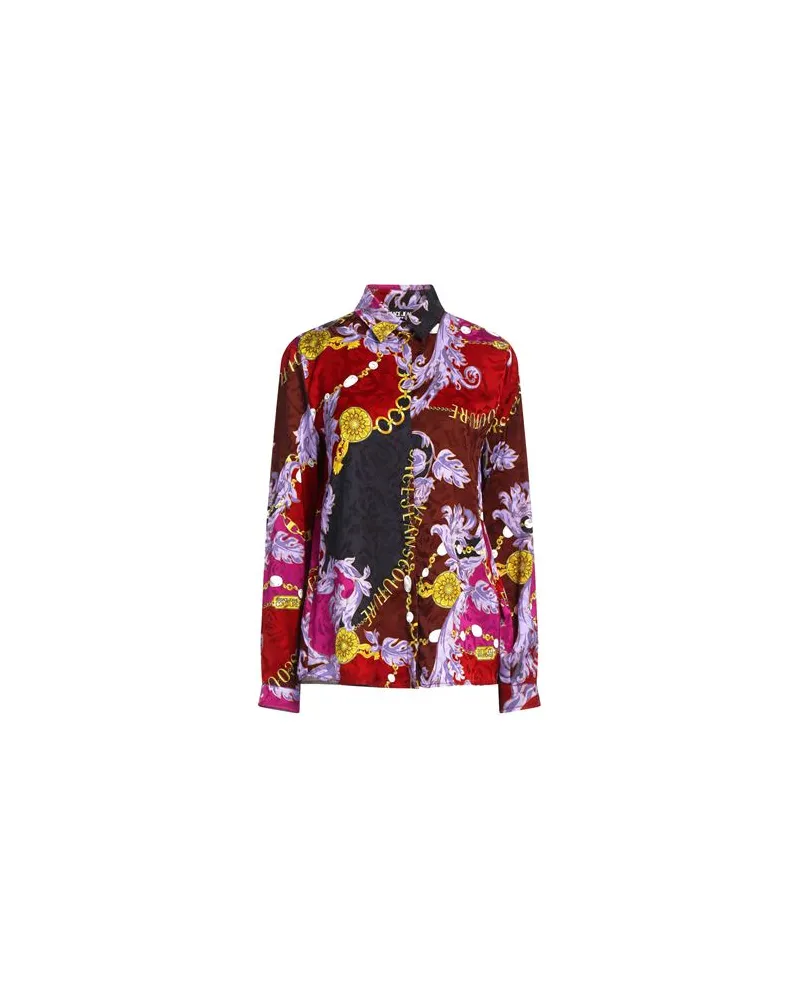 Versace Jeans TOPS - Hemdenauf YOOX.COM Ziegelrot