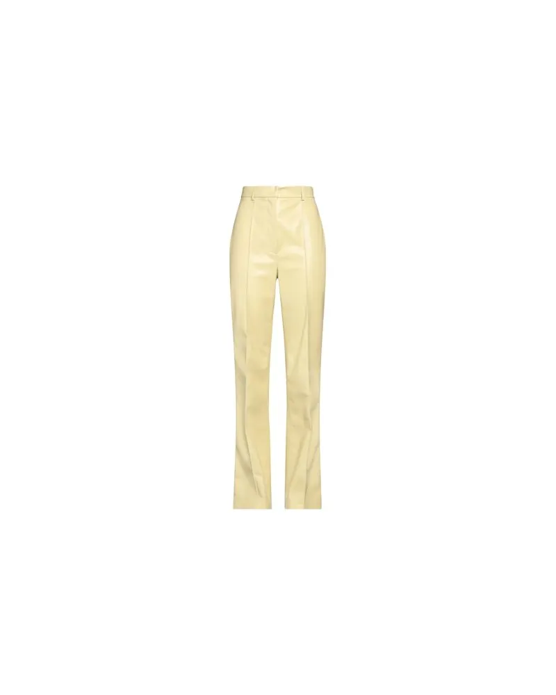 Nanushka HOSEN & RÖCKE - Hosenauf YOOX.COM Pastellgelb