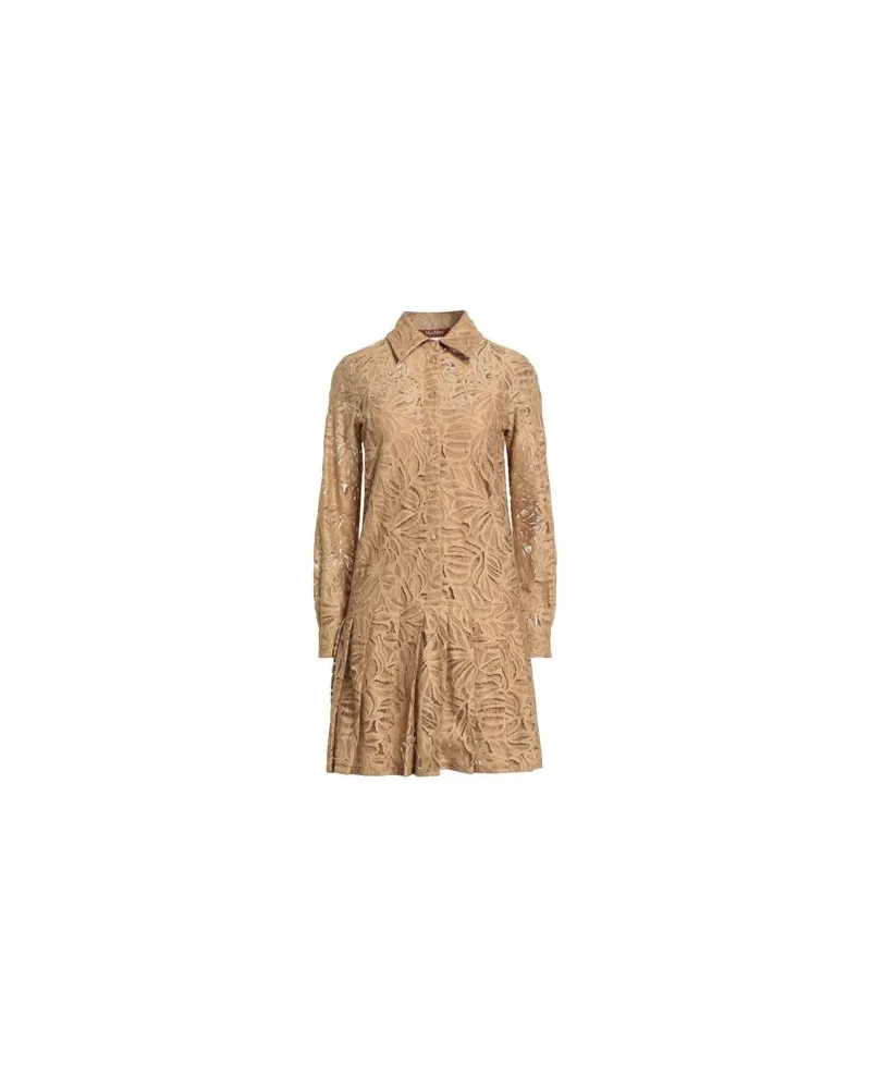 Max Mara KLEIDER - Mini-Kleiderauf YOOX.COM Sand