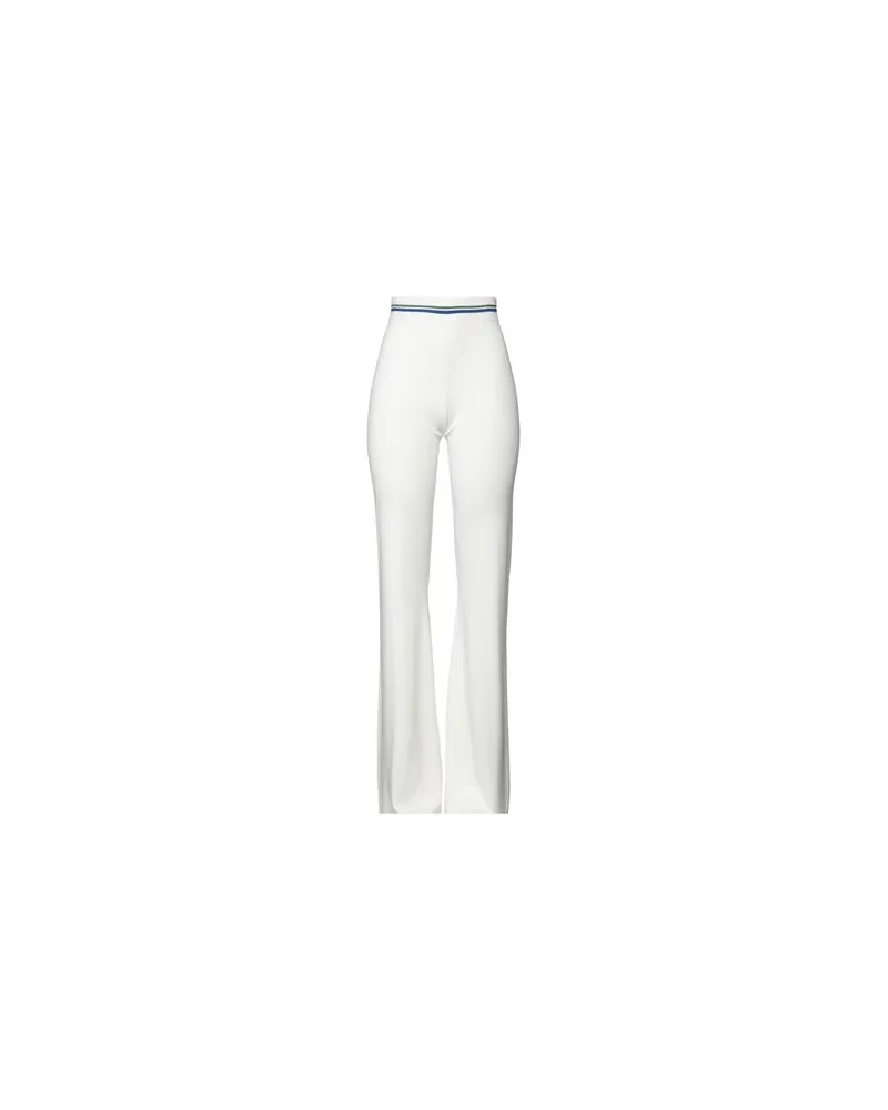 Elisabetta Franchi HOSEN & RÖCKE - Hosenauf YOOX.COM Weiß