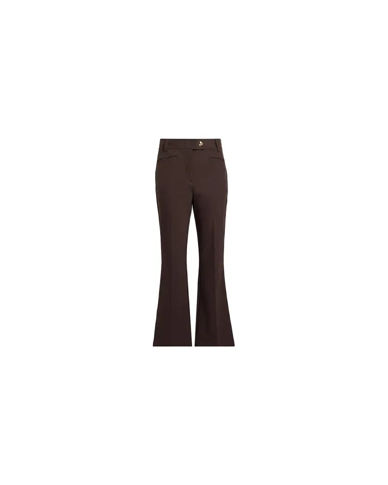 Liu Jo HOSEN & RÖCKE - Hosenauf YOOX.COM Schokobraun