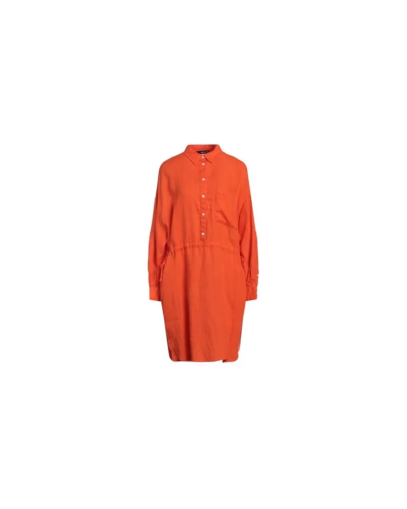 Replay ESSENTIAL - KLEIDER - Midi-Kleiderauf YOOX.COM Orange