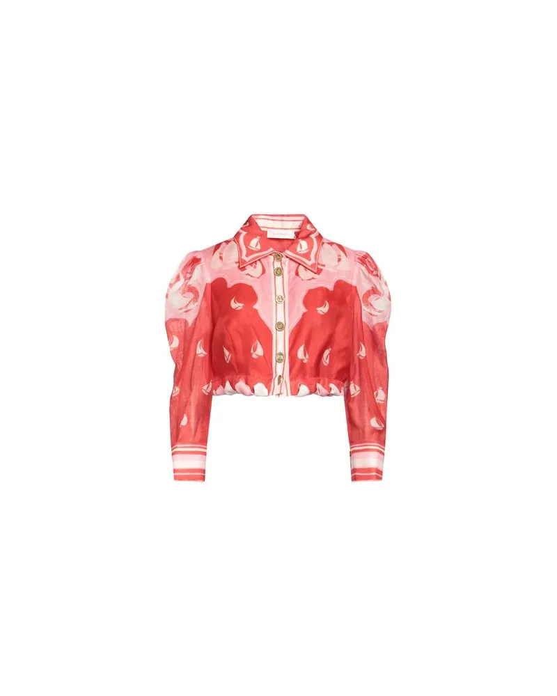 Zimmermann TOPS - Hemdenauf YOOX.COM Rot