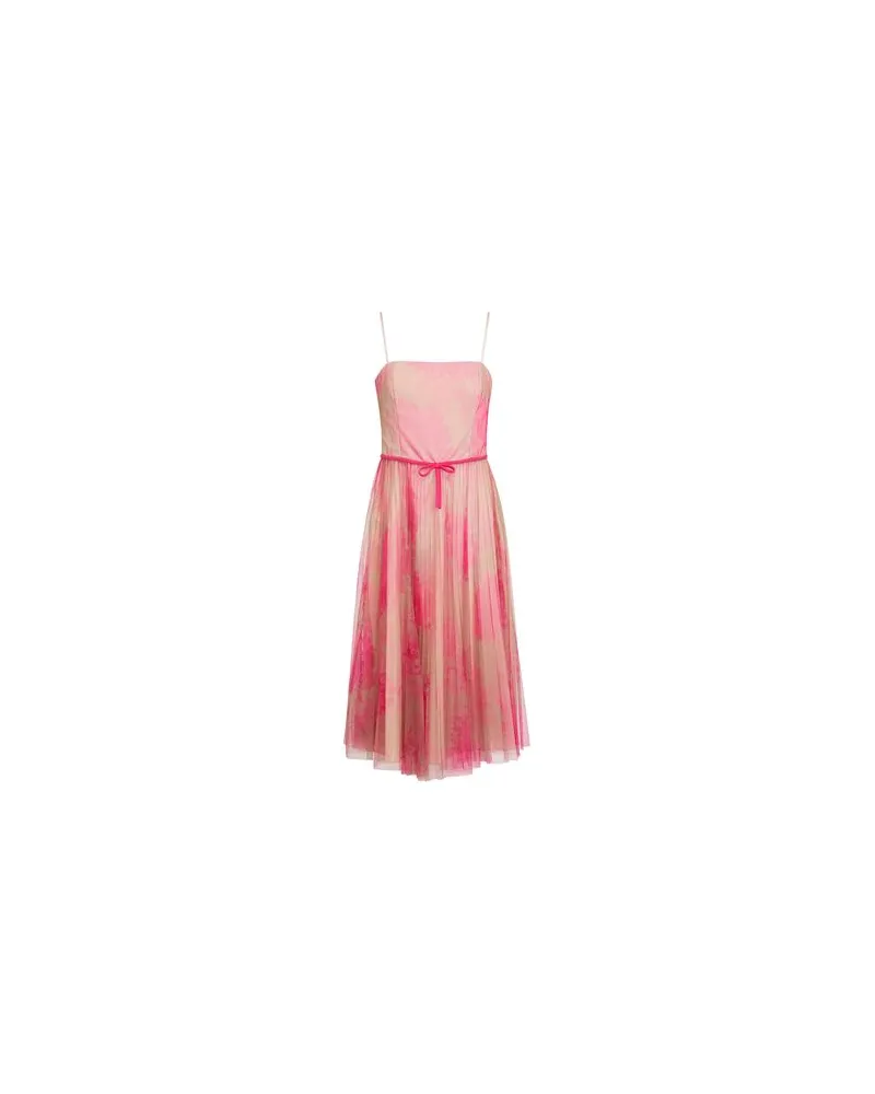 Rinascimento KLEIDER - Midi-Kleiderauf YOOX.COM Fuchsia