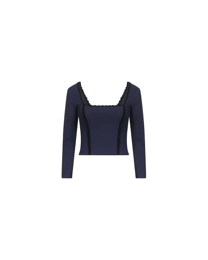 Sandro TOPS - Topsauf YOOX.COM Marineblau