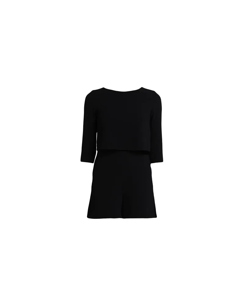 Emporio Armani OVERALLS - Jumpsuitsauf YOOX.COM Schwarz