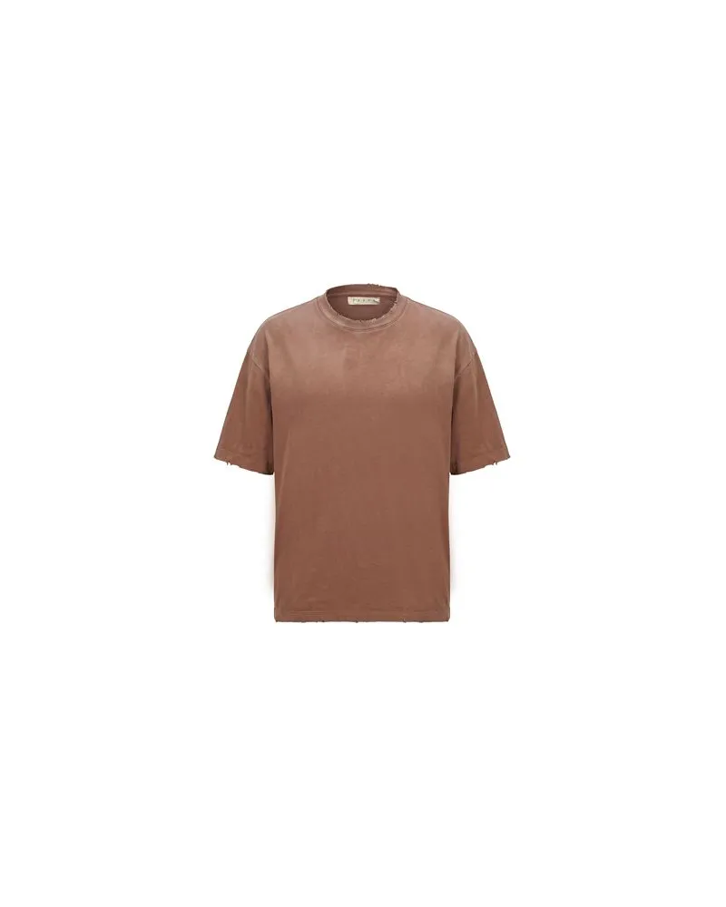 PAURA TOPS - T-shirtsauf YOOX.COM Hellbraun