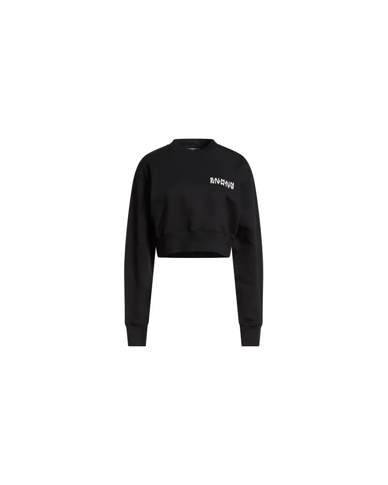 Balmain TOPS - Sweatshirtsauf YOOX.COM Schwarz