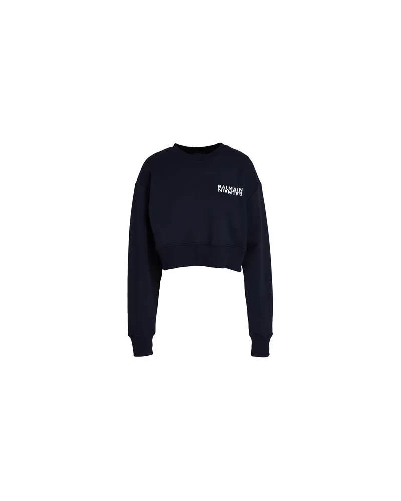 Balmain TOPS - Sweatshirtsauf YOOX.COM Marineblau