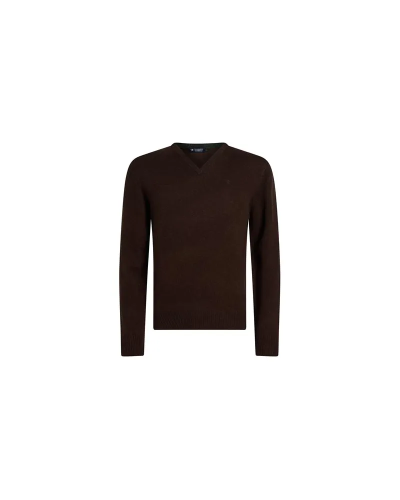 Hackett STRICKWAREN - Pulloverauf YOOX.COM Schokobraun