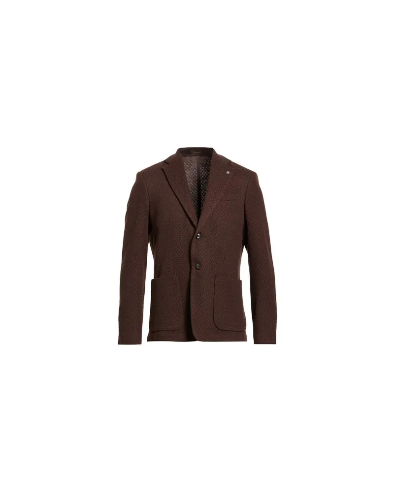 OFFICINA 36 ANZÜGE und CO-ORDS - Blazersauf YOOX.COM Dunkelbraun