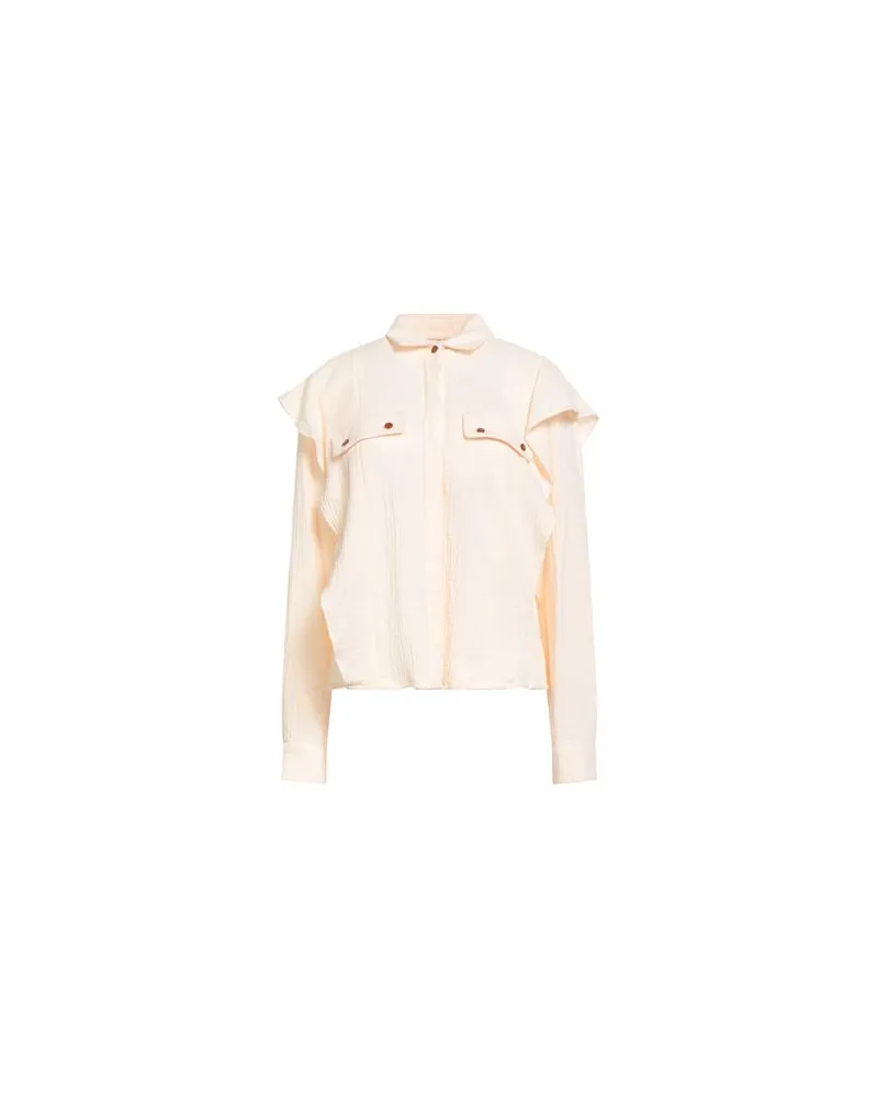 ALYSI CRÈME - TOPS - Hemdenauf YOOX.COM Hellrosa