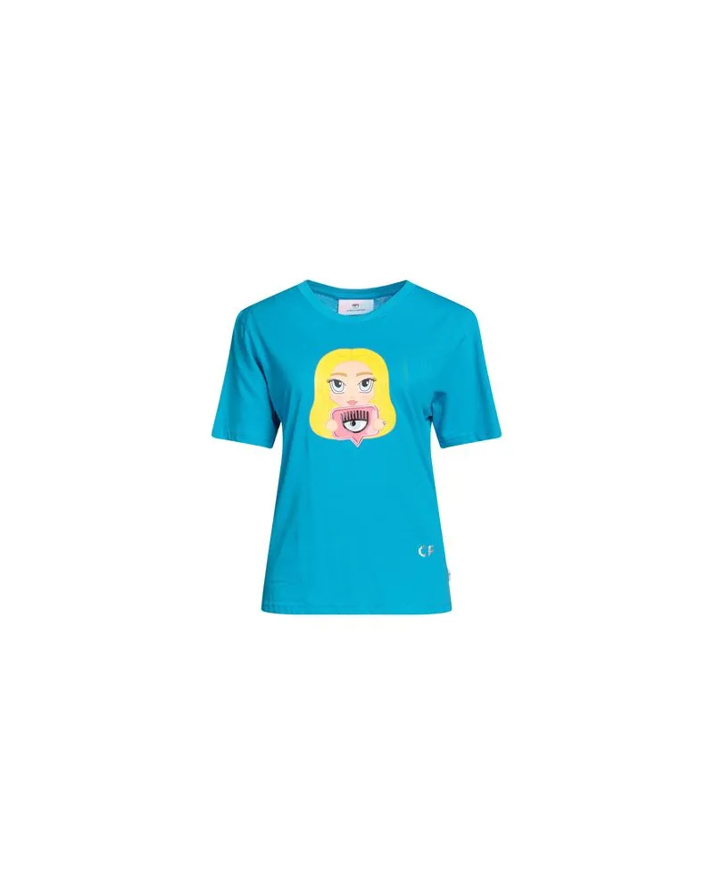 Chiara Ferragni TOPS - T-shirtsauf YOOX.COM Azurblau