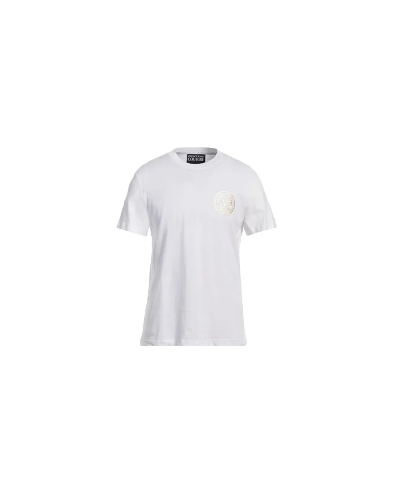 Versace Jeans TOPS - T-shirtsauf YOOX.COM Weiß