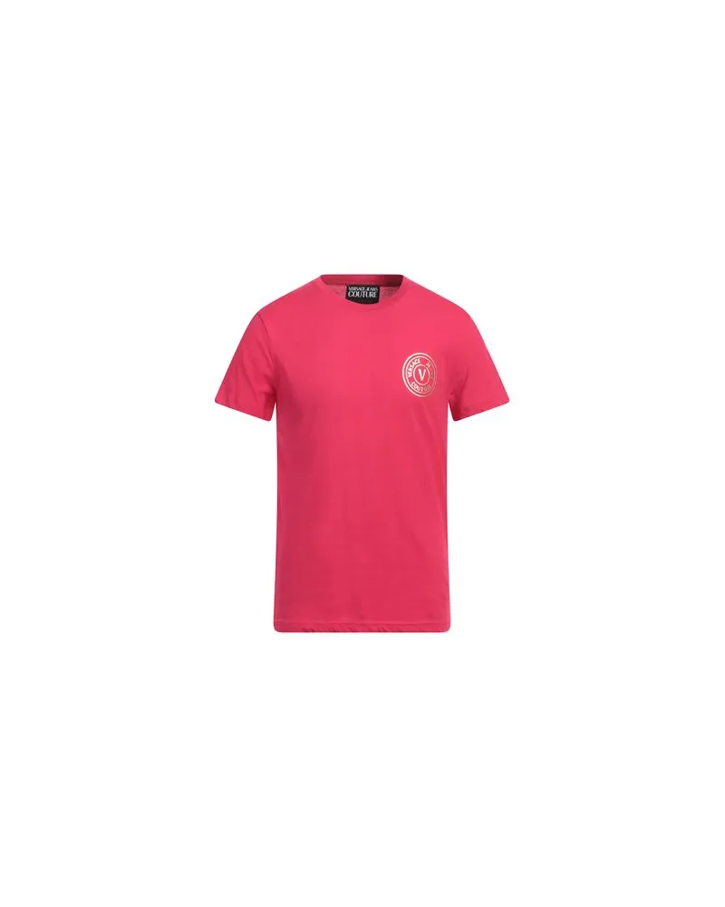 Versace Jeans TOPS - T-shirtsauf YOOX.COM Fuchsia
