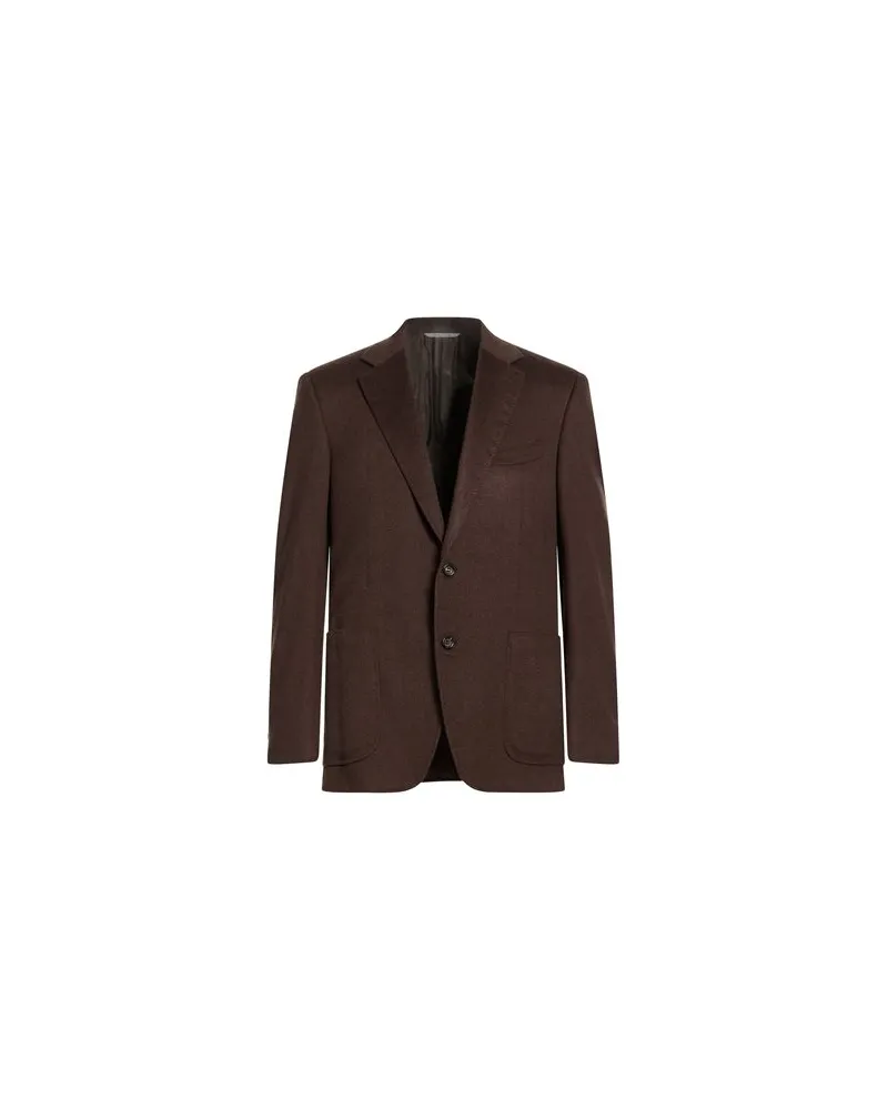 Canali ANZÜGE und CO-ORDS - Blazersauf YOOX.COM Dunkelbraun