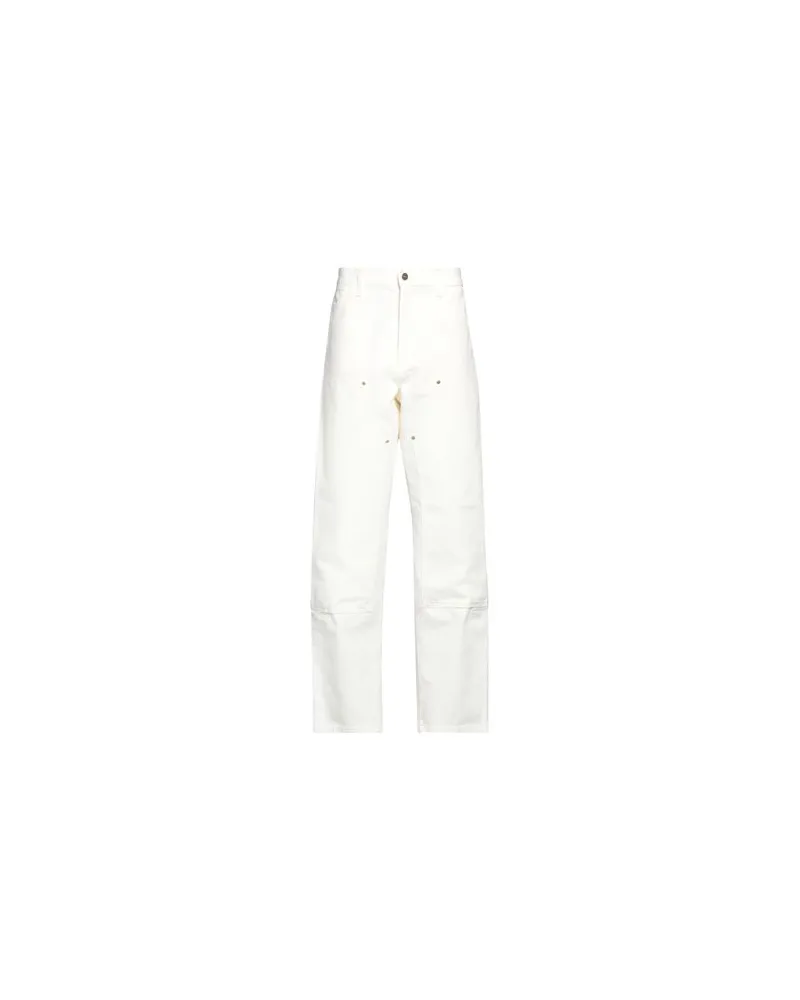 Carhartt WIP HOSEN & RÖCKE - Hosenauf YOOX.COM Cremeweiß