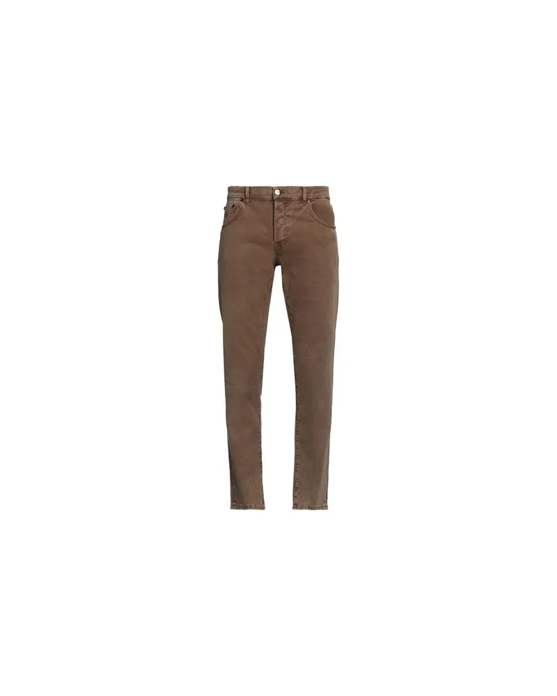 PT TORINO HOSEN & RÖCKE - Jeanshosenauf YOOX.COM Braun