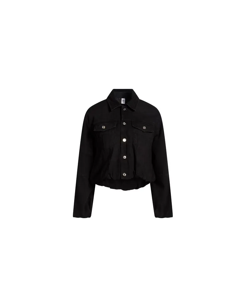Liu Jo JACKEN & MÄNTEL - Jeansjacken/Mäntelauf YOOX.COM Schwarz