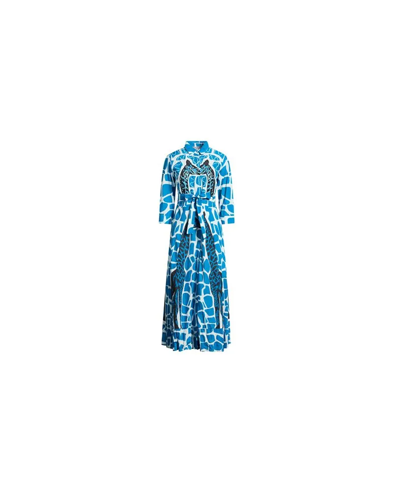 Connor & Blake KLEIDER - Maxi-Kleiderauf YOOX.COM Blau
