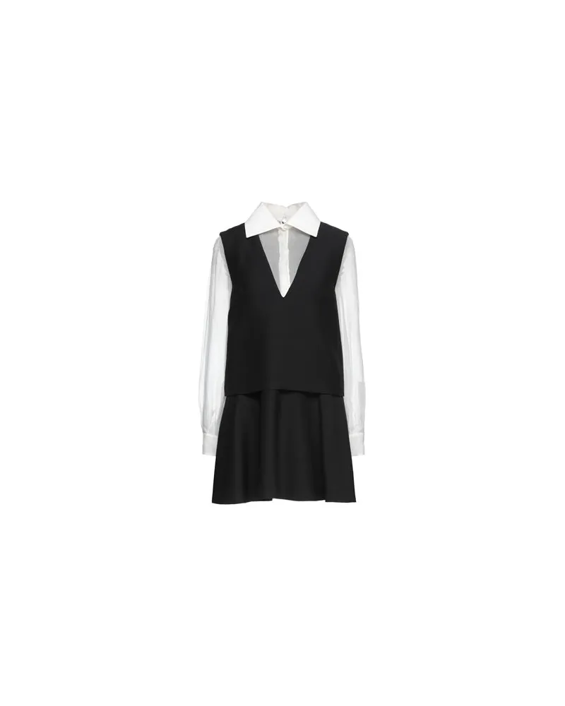 Valentino Garavani KLEIDER - Mini-Kleiderauf YOOX.COM Schwarz