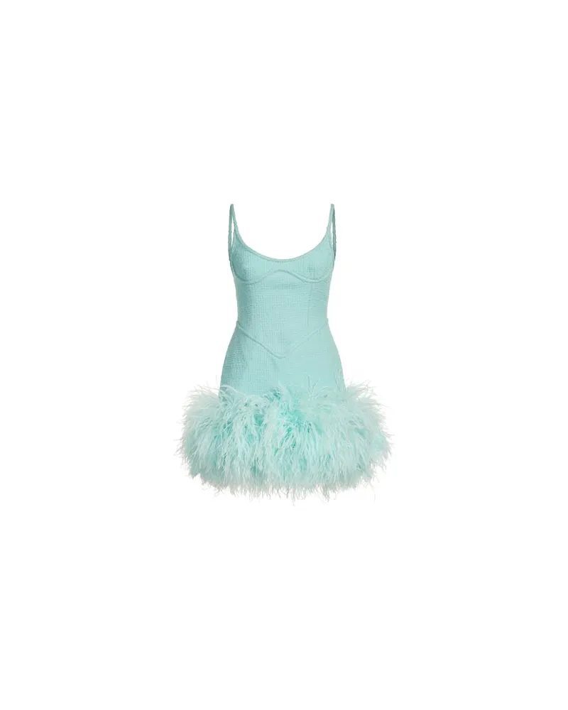 David Koma KLEIDER - Mini-Kleiderauf YOOX.COM Himmelblau
