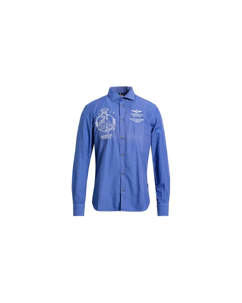 Aeronautica Militare TOPS - Hemdenauf YOOX.COM Blau