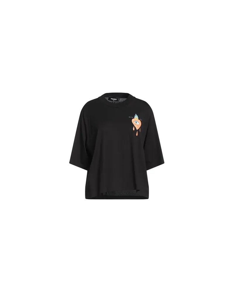 Dsquared2 TOPS - T-shirtsauf YOOX.COM Schwarz