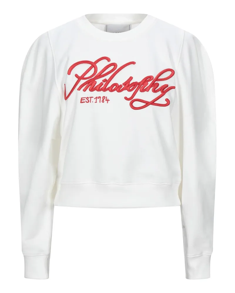 Philosophy Di Lorenzo Serafini Sweatshirt Weiß