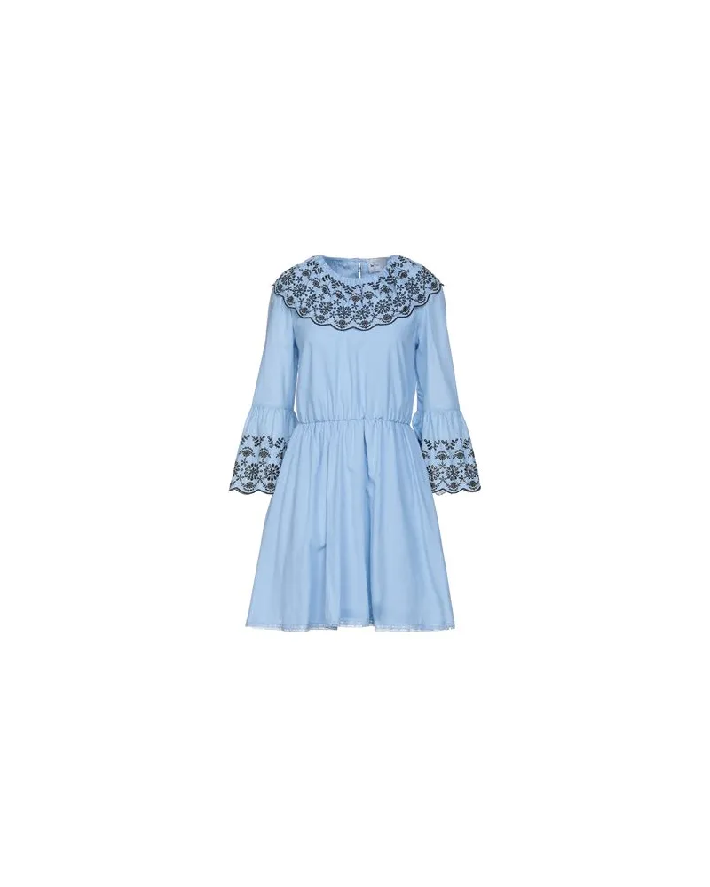 Blumarine KLEIDER - Mini-Kleiderauf YOOX.COM Himmelblau