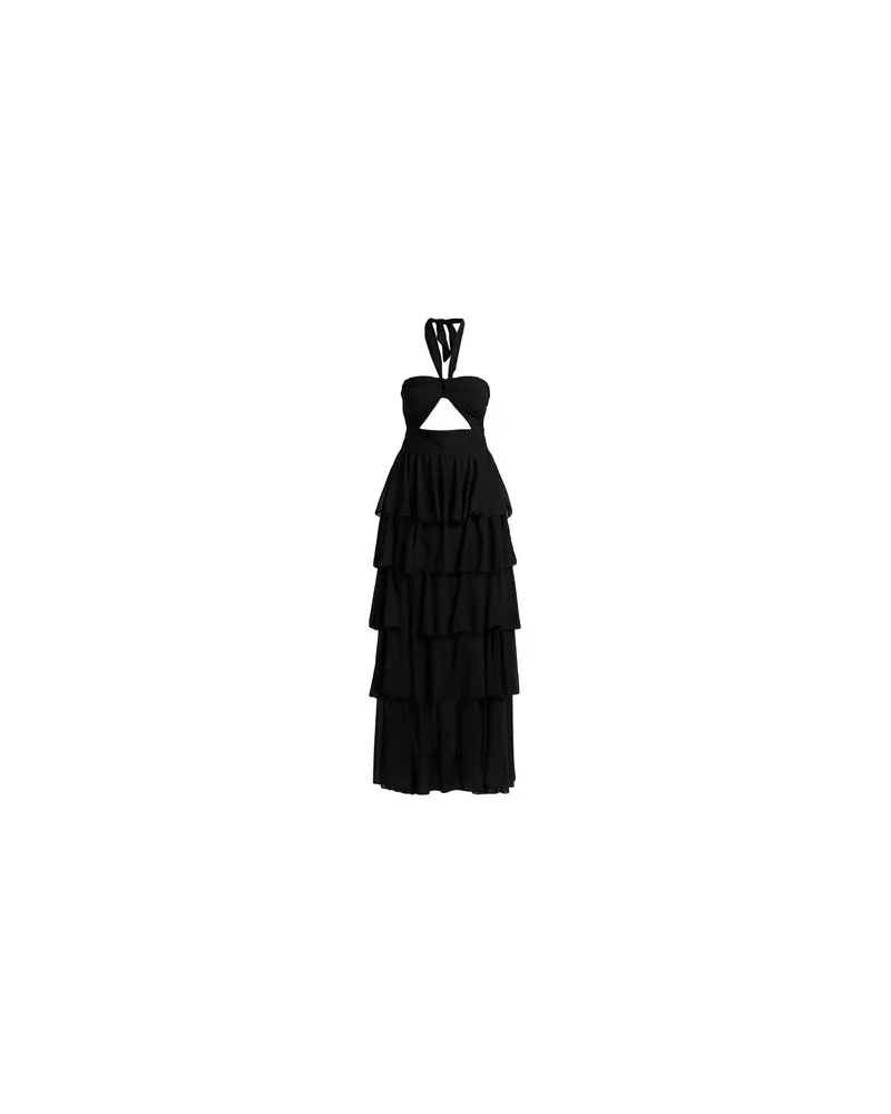 BABYLON KLEIDER - Maxi-Kleiderauf YOOX.COM Schwarz