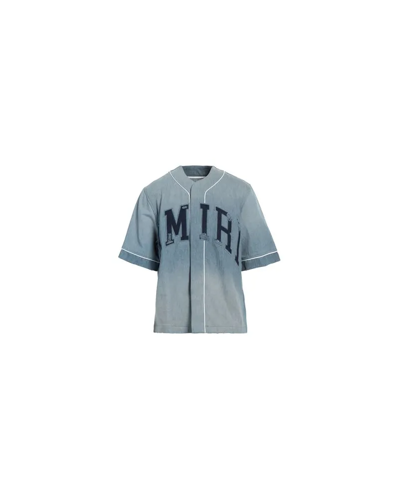 Amiri TOPS - Jeanshemdenauf YOOX.COM Blau