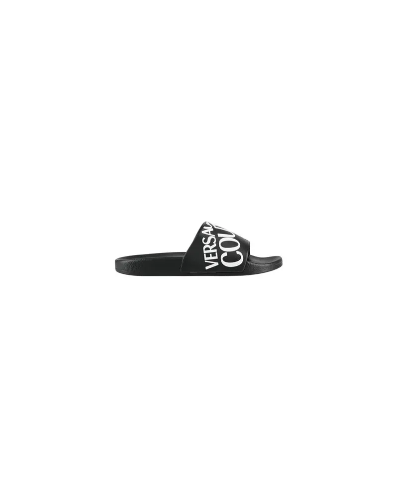 Versace Jeans SCHUHE - Sandalenauf YOOX.COM Schwarz