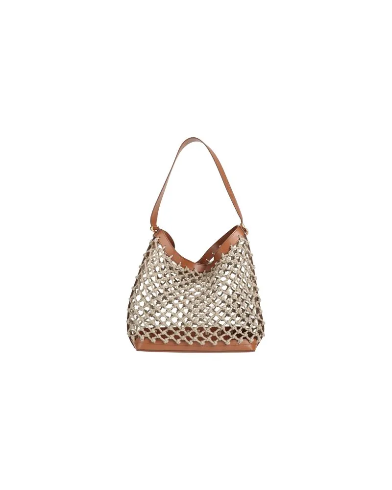 Stella McCartney TASCHEN - Schultertaschenauf YOOX.COM Kamel