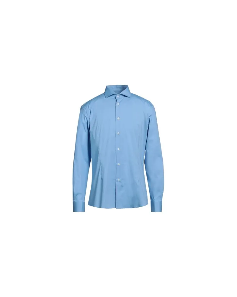 Daniele Alessandrini TOPS - Hemdenauf YOOX.COM Hellblau