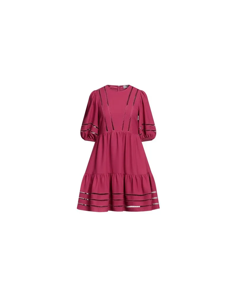 RED Valentino KLEIDER - Mini-Kleiderauf YOOX.COM Magenta