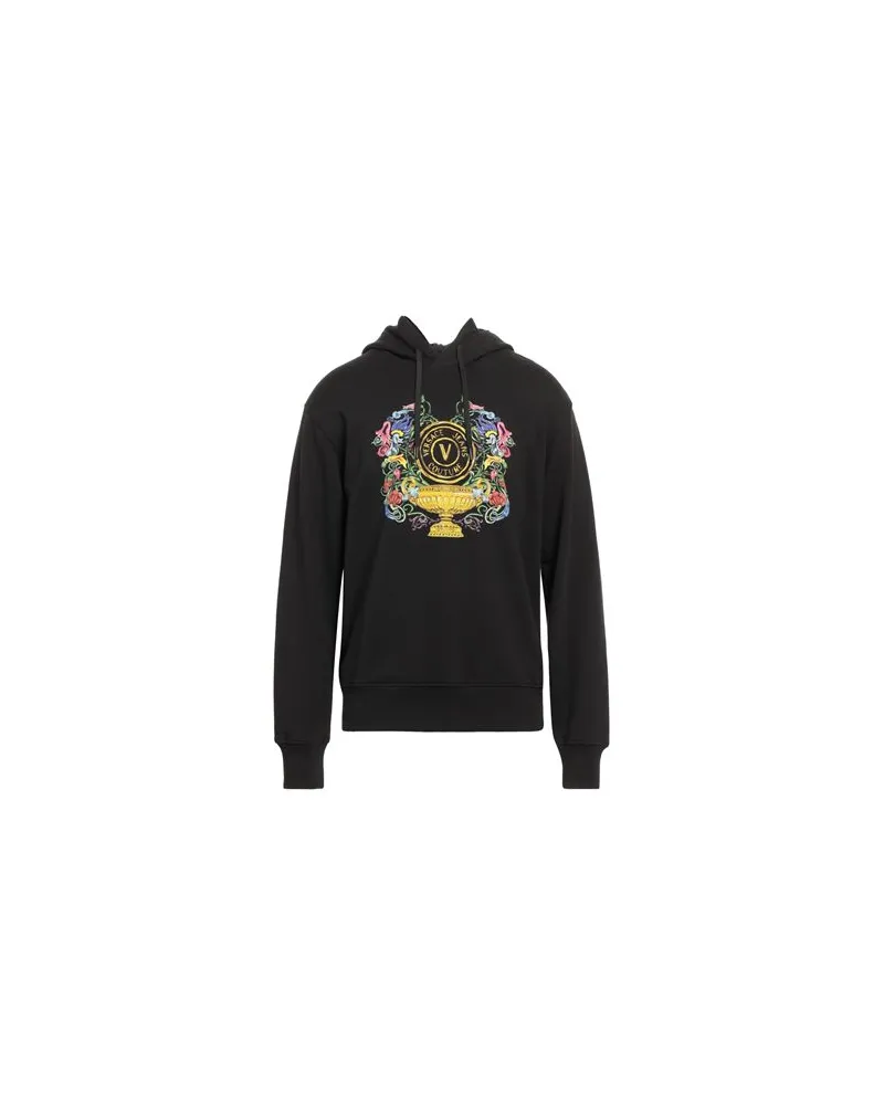 Versace Jeans TOPS - Sweatshirtsauf YOOX.COM Schwarz