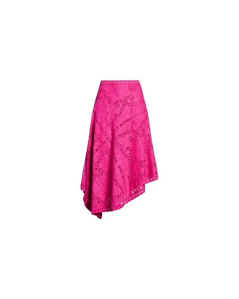 Valentino Garavani HOSEN & RÖCKE - Midi-Röckeauf YOOX.COM Fuchsia