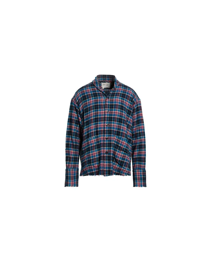 Greg Lauren TOPS - Hemdenauf YOOX.COM Blau