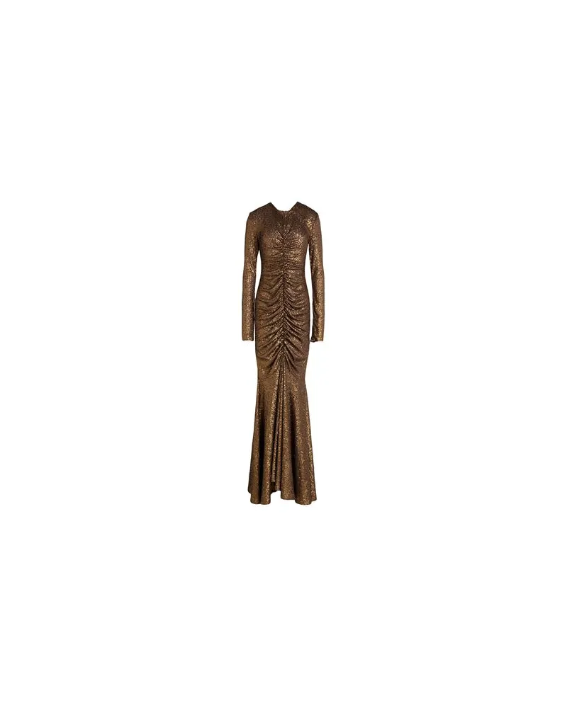 Norma Kamali KLEIDER - Maxi-Kleiderauf YOOX.COM Bronze