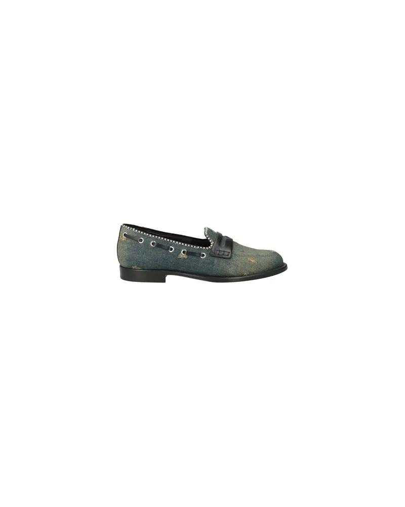 Giuseppe Zanotti SCHUHE - Mokassinsauf YOOX.COM Dunkelgrün