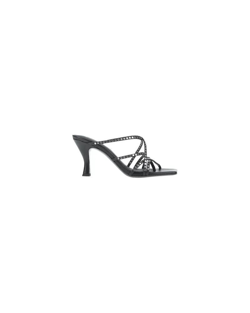 ash SCHUHE - Sandalenauf YOOX.COM Schwarz