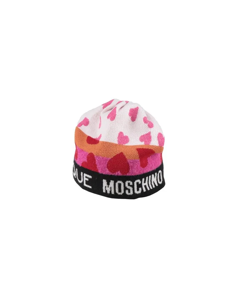 Moschino ACCESSOIRES - Mützen & Hüteauf YOOX.COM Cremeweiß