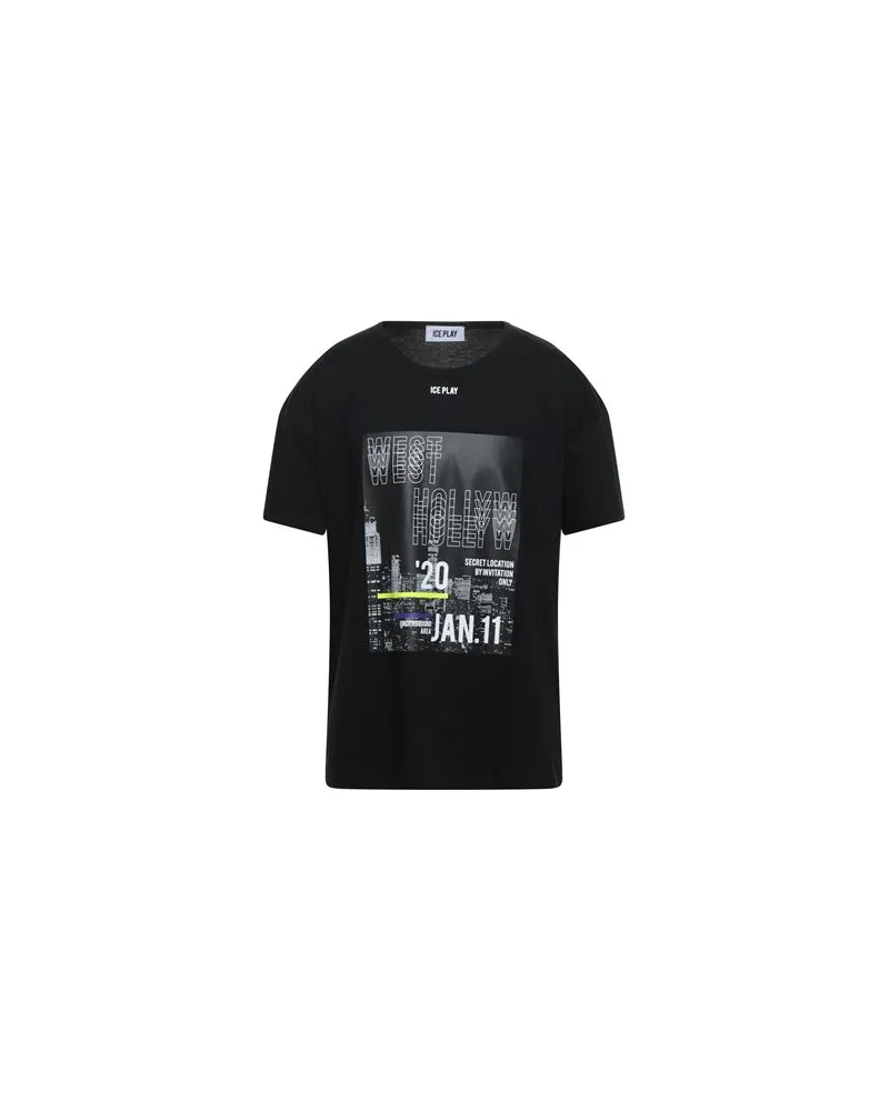 ICE PLAY TOPS - T-shirtsauf YOOX.COM Schwarz