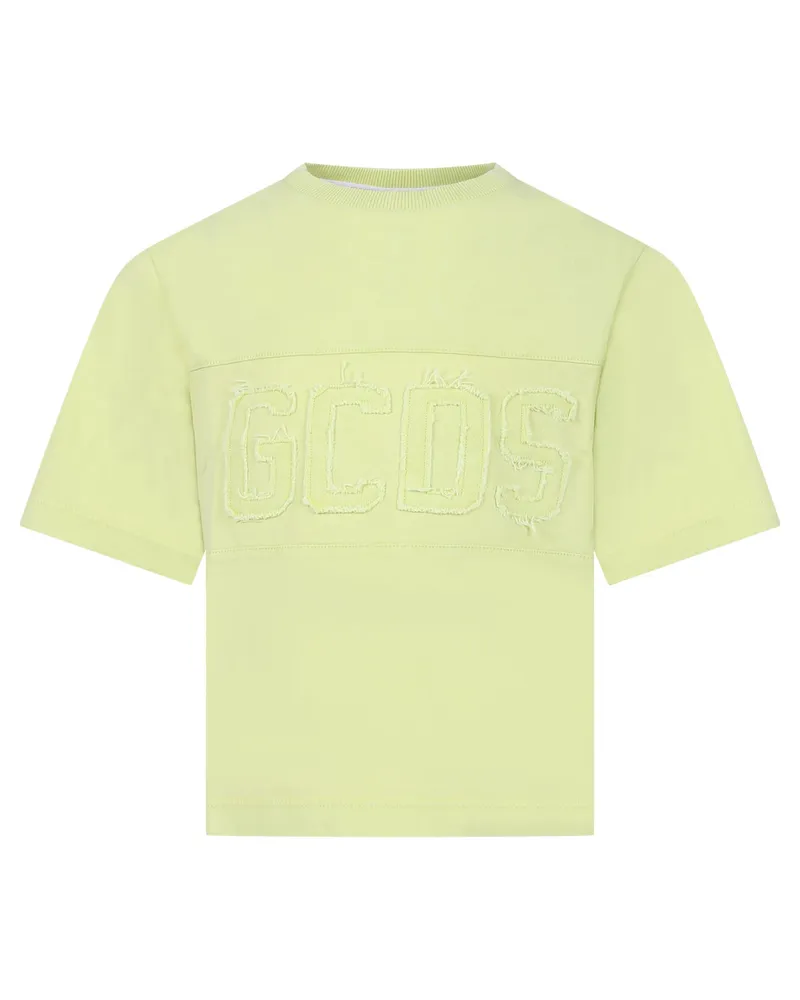 GCDS T-shirts Gelb