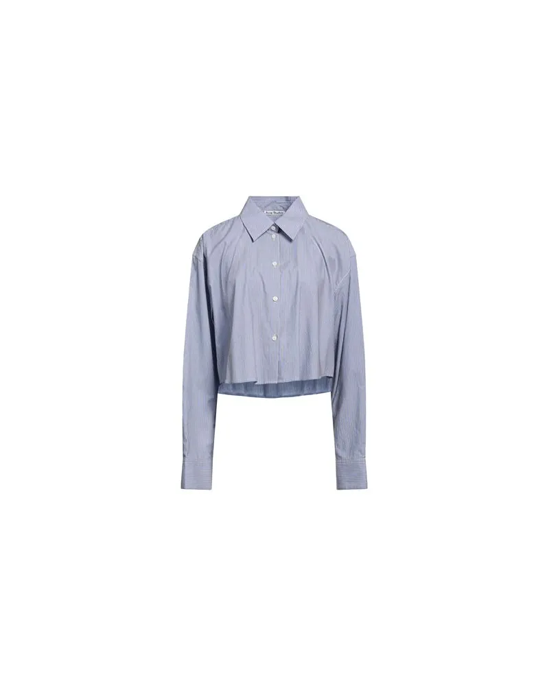 Acne Studios TOPS - Hemdenauf YOOX.COM Azurblau
