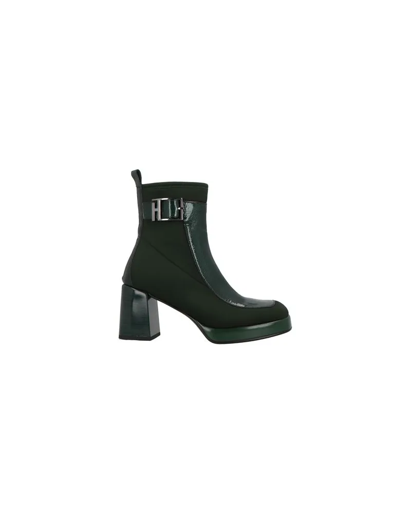 Hispanitas SCHUHE - Stiefelettenauf YOOX.COM Dunkelgrün