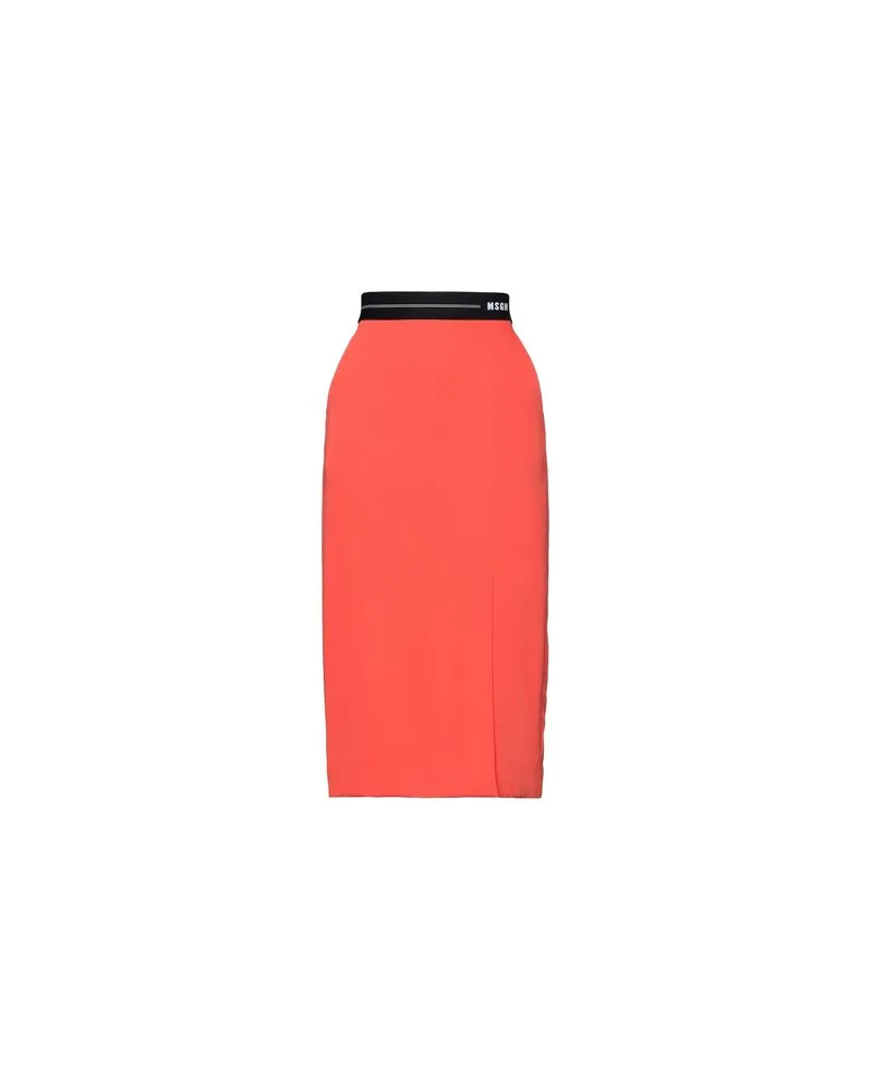MSGM HOSEN & RÖCKE - Midi-Röckeauf YOOX.COM Rot