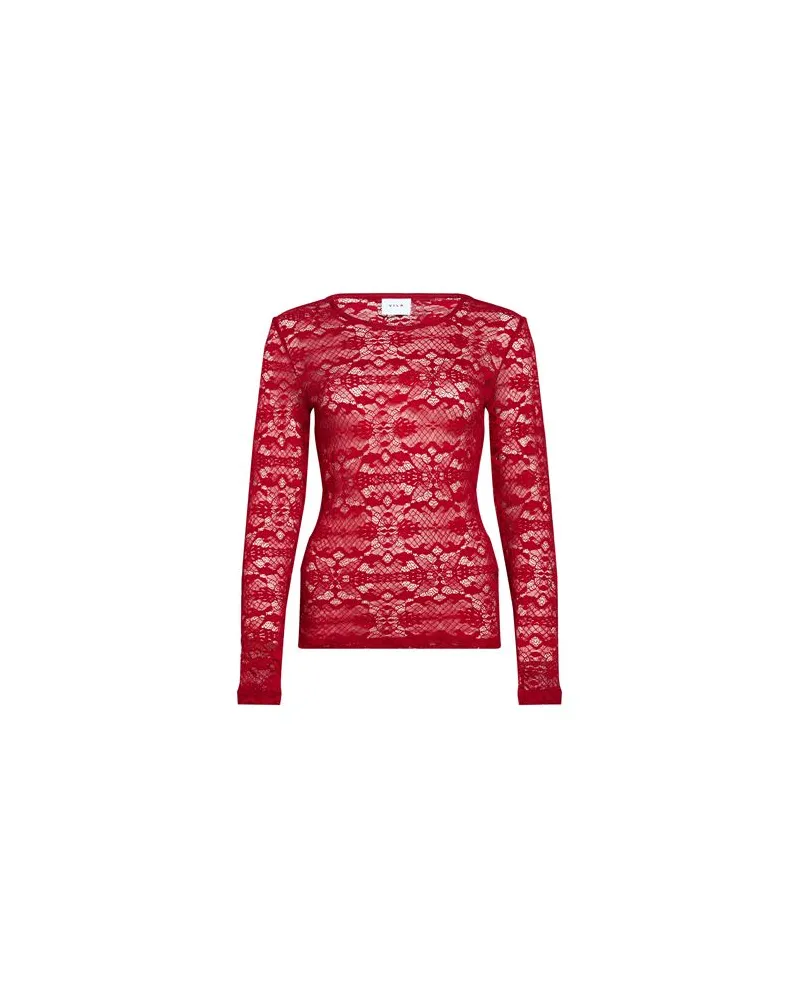 Vila TOPS - Topsauf YOOX.COM Ziegelrot